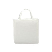 Color Prime - Small Size White Linen Jute Bag-25*25*10cm Pack - 10pcs