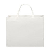 Color Prime - Large Size White Linen Jute Bag-43*34*19cm Pack - 10pcs