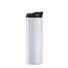 Color Prime - 2023 NEW 20OZ Straight-walled Stainless Steel Rainbow Sparkle Bottle -White with two lids and straw Pack - 25pcs