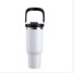 Color Prime - 40 OZ Travel Mug with Portable Handle -Matte white  Pack - 16pcs