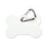Color Prime - Double-Side Printable Aluminum PET Tags-Bone Shape-1.5"x1"(38.1x25.4mm) Pack - 10pcs