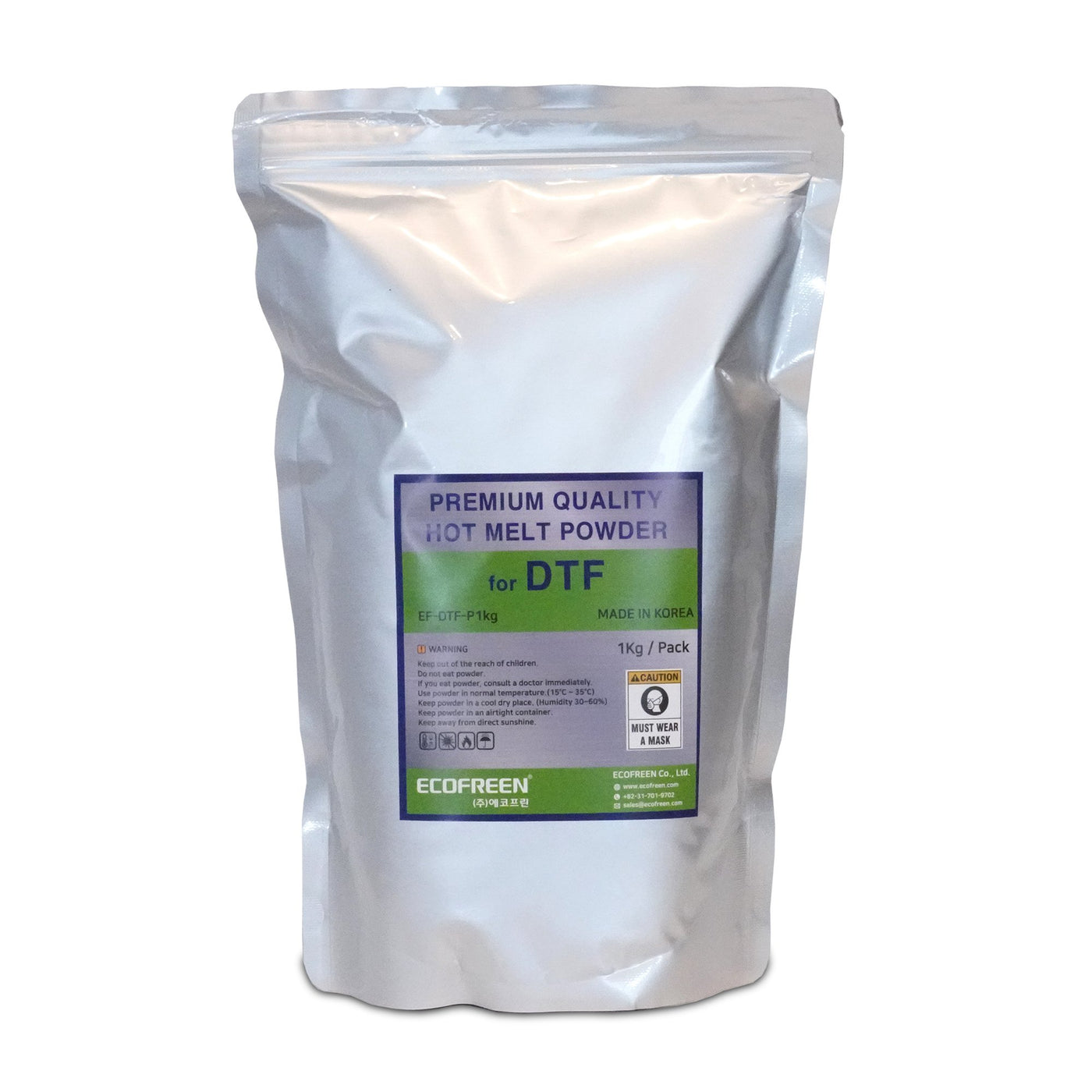 Ecofreen Hot Melt Powder for Direct to Film