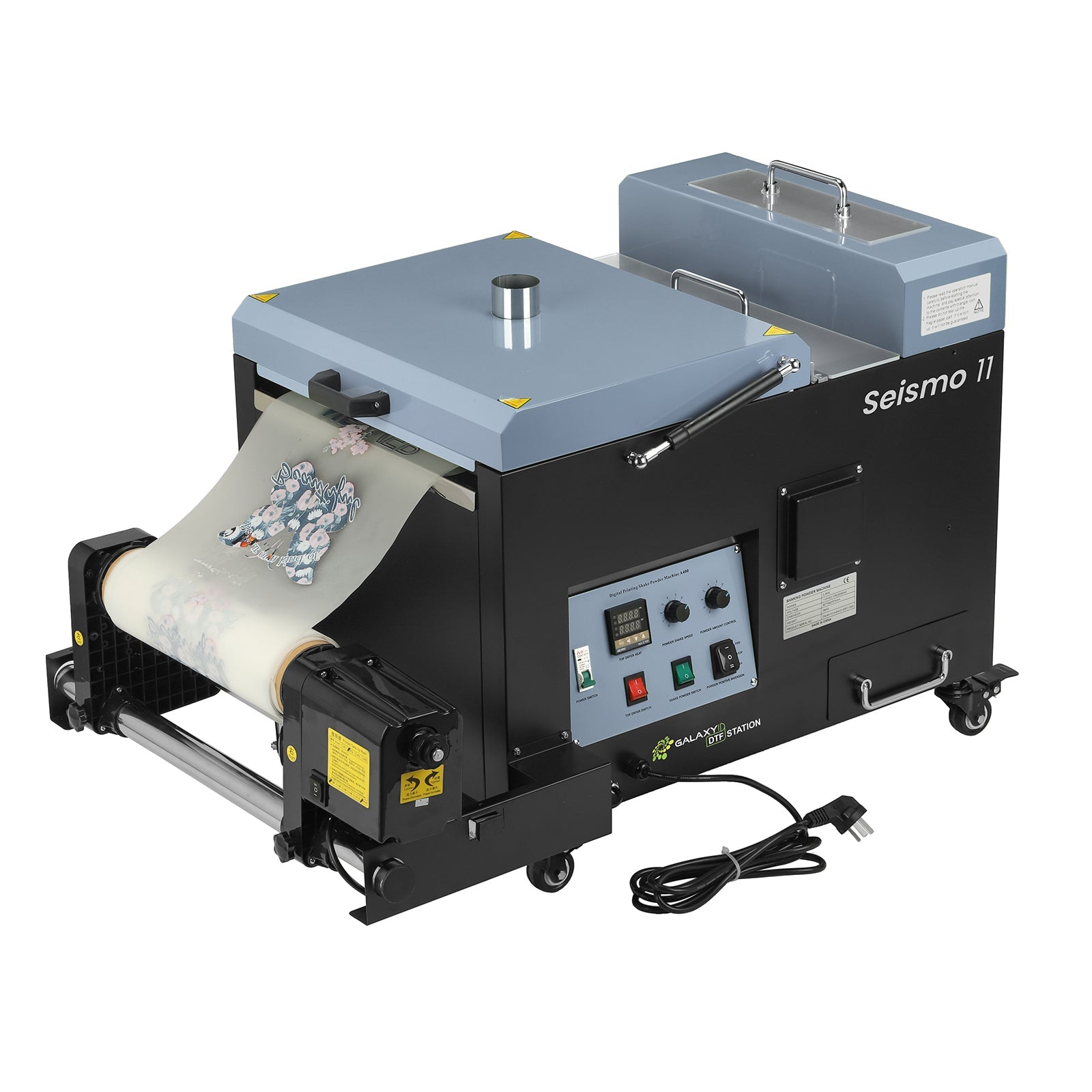 Seismo 11 DTF Powder Shaker and Dryer | Ecofreen · Ecofreen